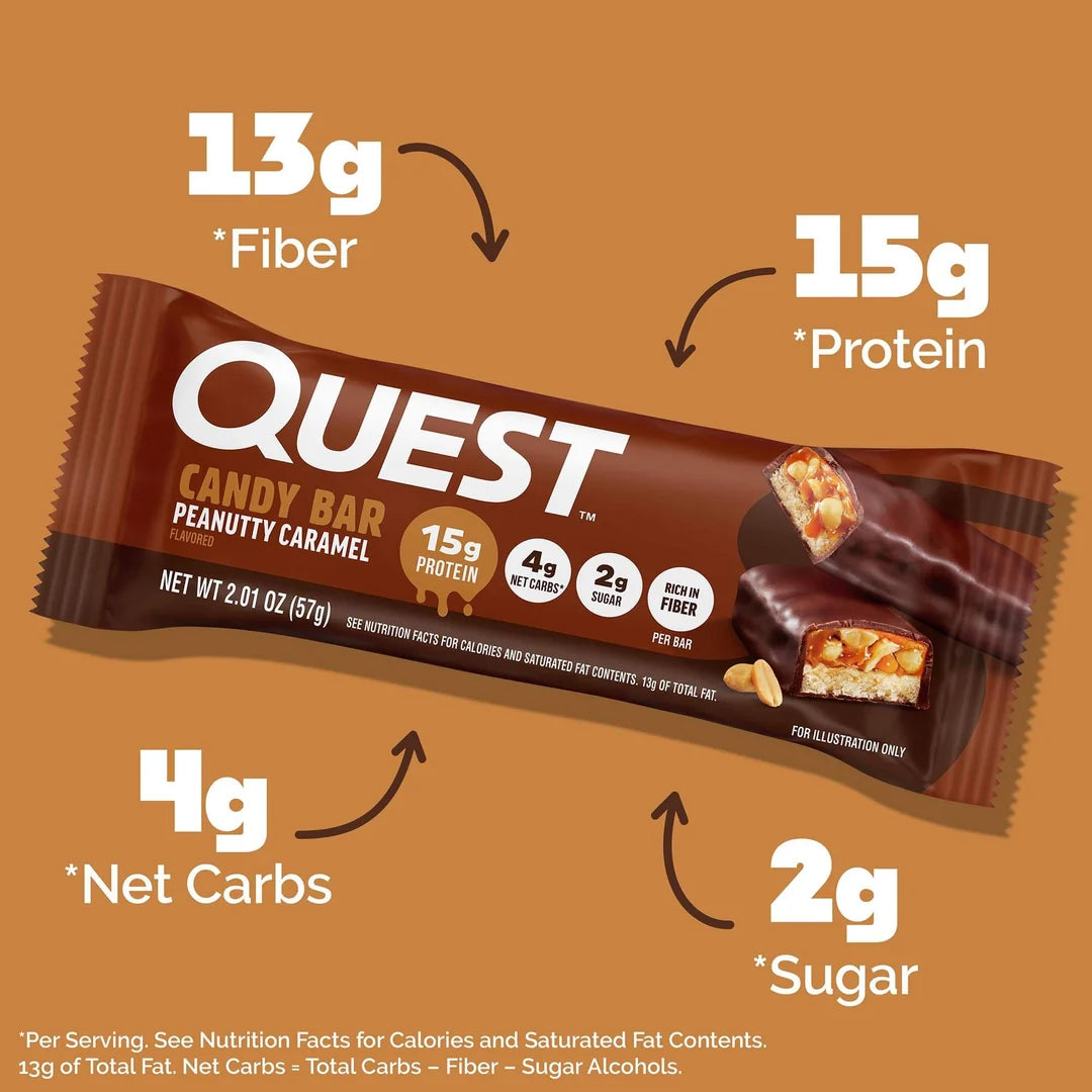 Peanutty Caramel Candy Bar